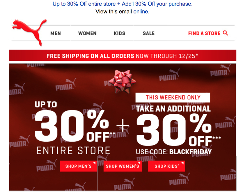 puma coupons in store 2015