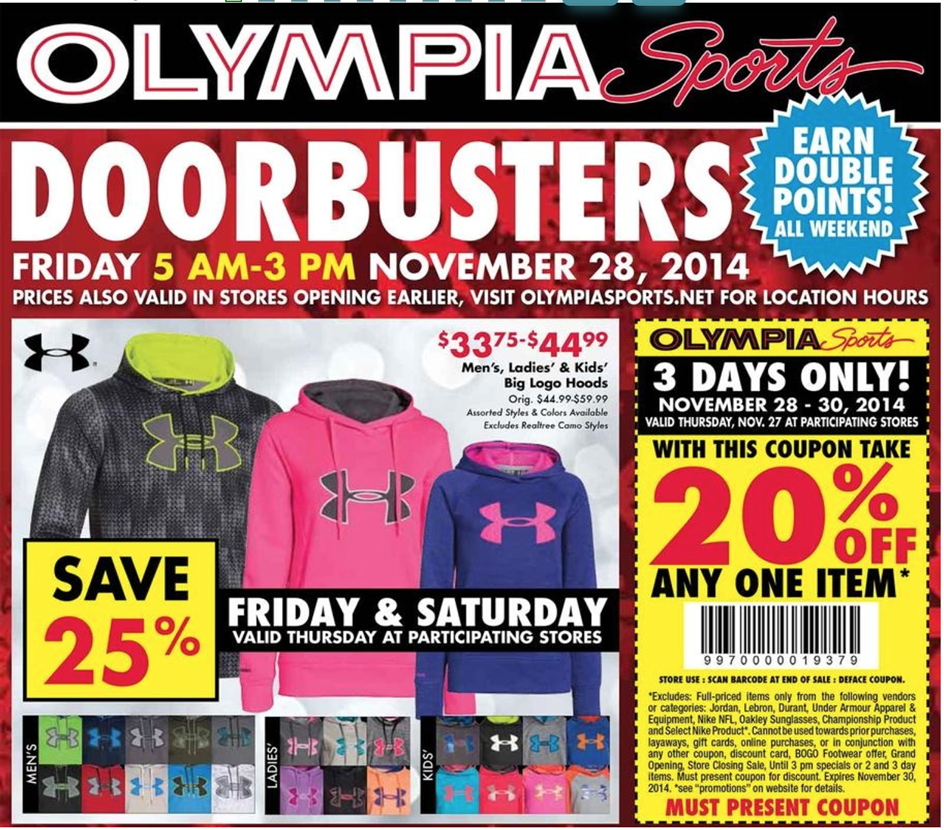 Olympia sports coupons in store