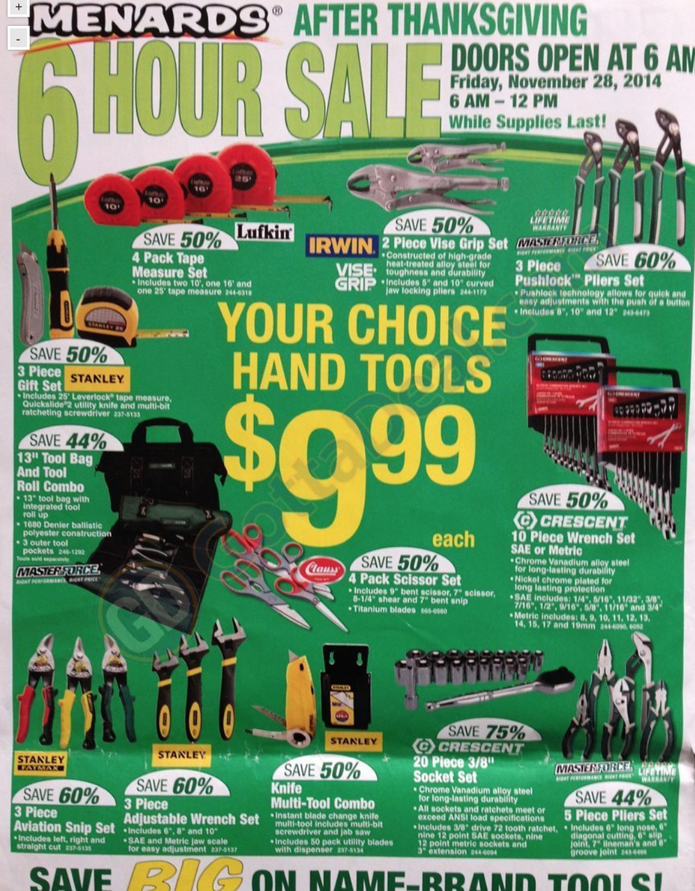 Menards Black Friday 2015 Ads, Flyer & Online Deals | Black Friday 2015