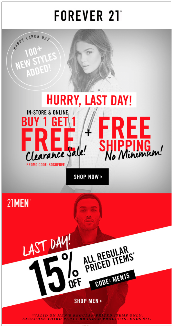 Forever 21 Labor Day Sale 2015  Deals | Black Friday 2015