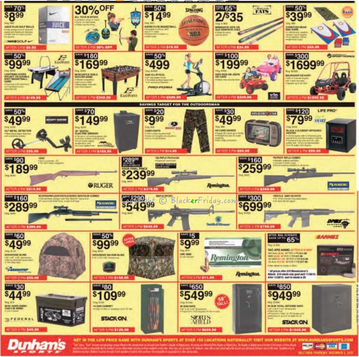 Dunham’s Sports Black Friday 2016 Sale, Ad Scans & Deals - What Stores Haven't Leaked Their Black Friday Ad Yet