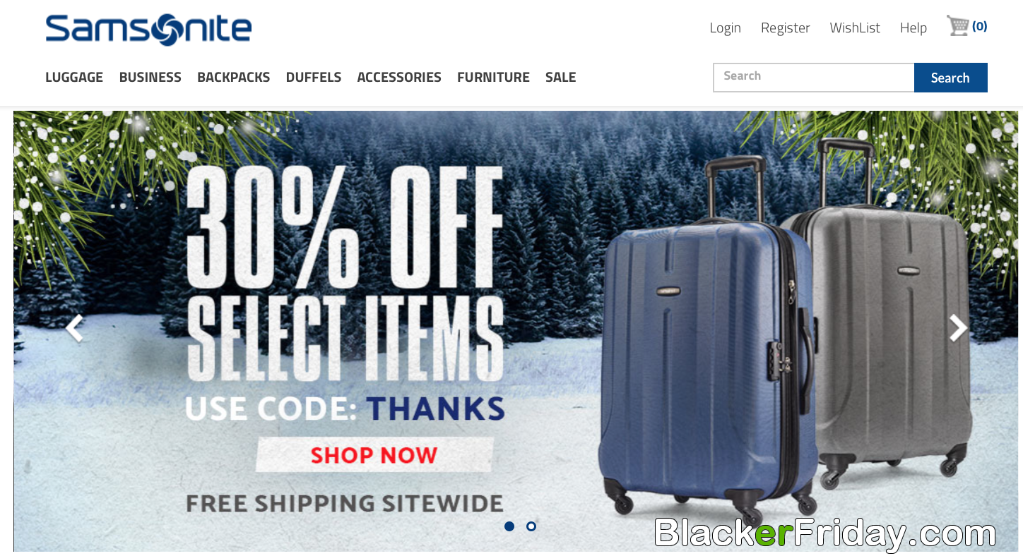Samsonite Black Friday 2017 Sale & Luggage Deals Blacker Friday!