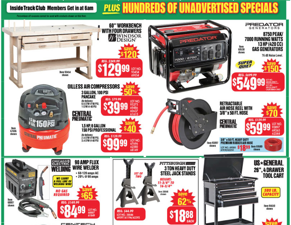 Harbor Freight Tools Black Friday 2018 Sale & Ad Scan ...