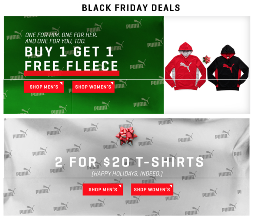 puma black friday coupon