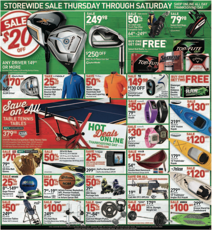 Dick’s Sporting Goods Black Friday 2019 Ad & Sale - Blacker Friday