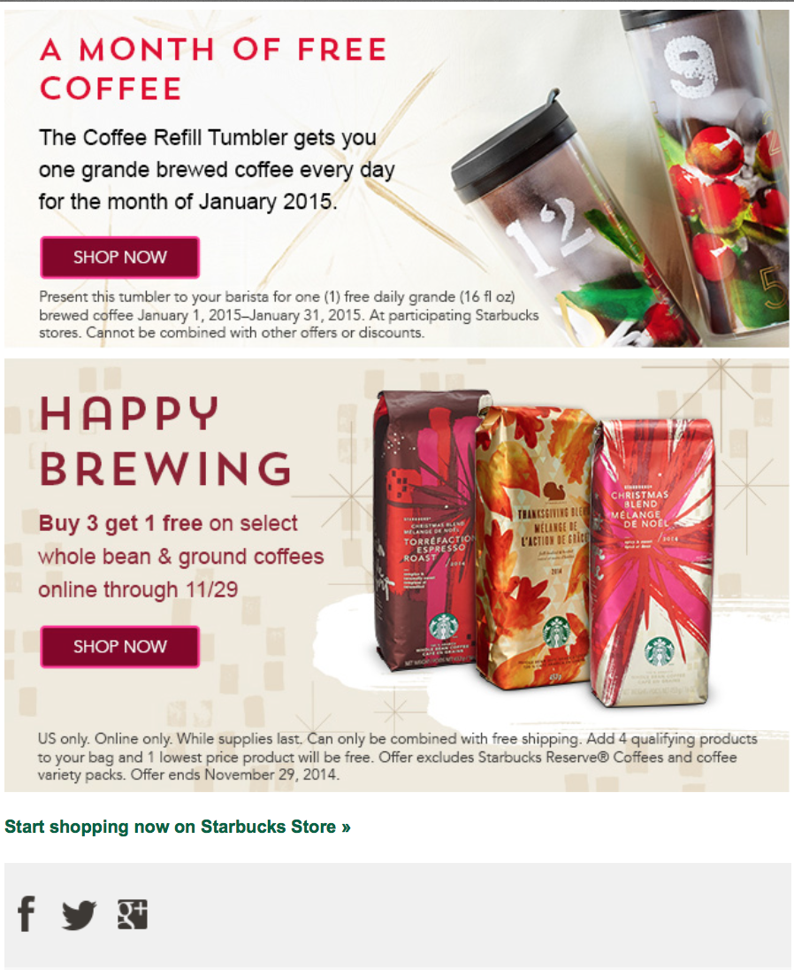 Starbucks Black Friday 2018 Sale & Hours Blacker Friday