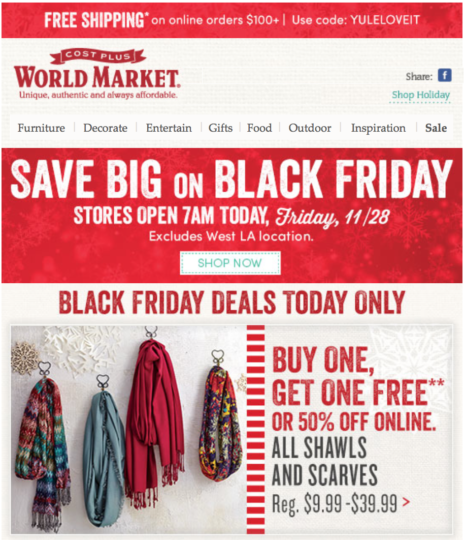 Cost Plus World Market Black Friday 2019 Sale & Ad - www.speedy25.com