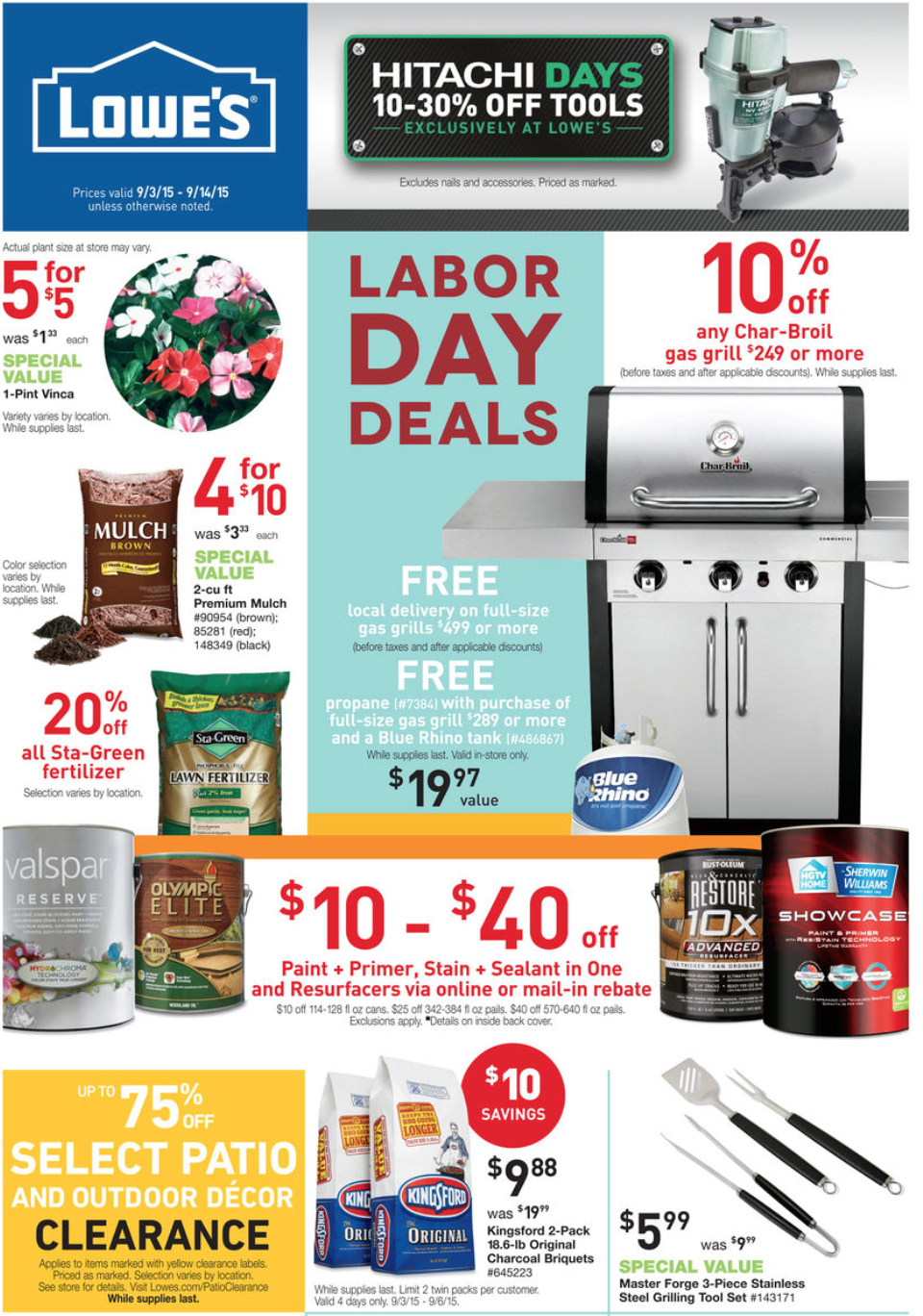 Lowe's Labor Day Sale 2021 - What to 