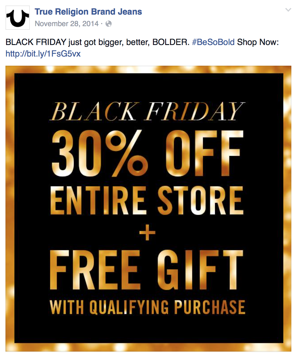 true religion black friday promo code