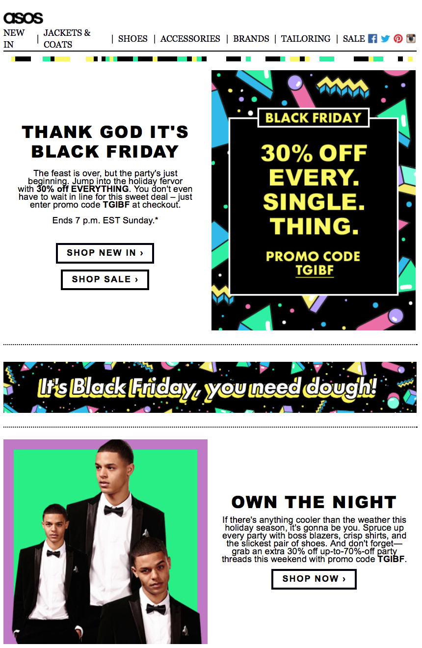 Asos Black Friday 2020 Sale What To Expect Blacker Friday