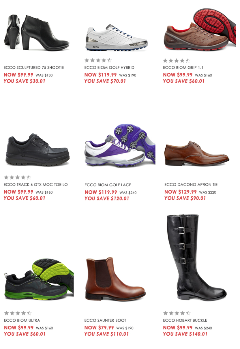 ecco shoes cyber monday sale