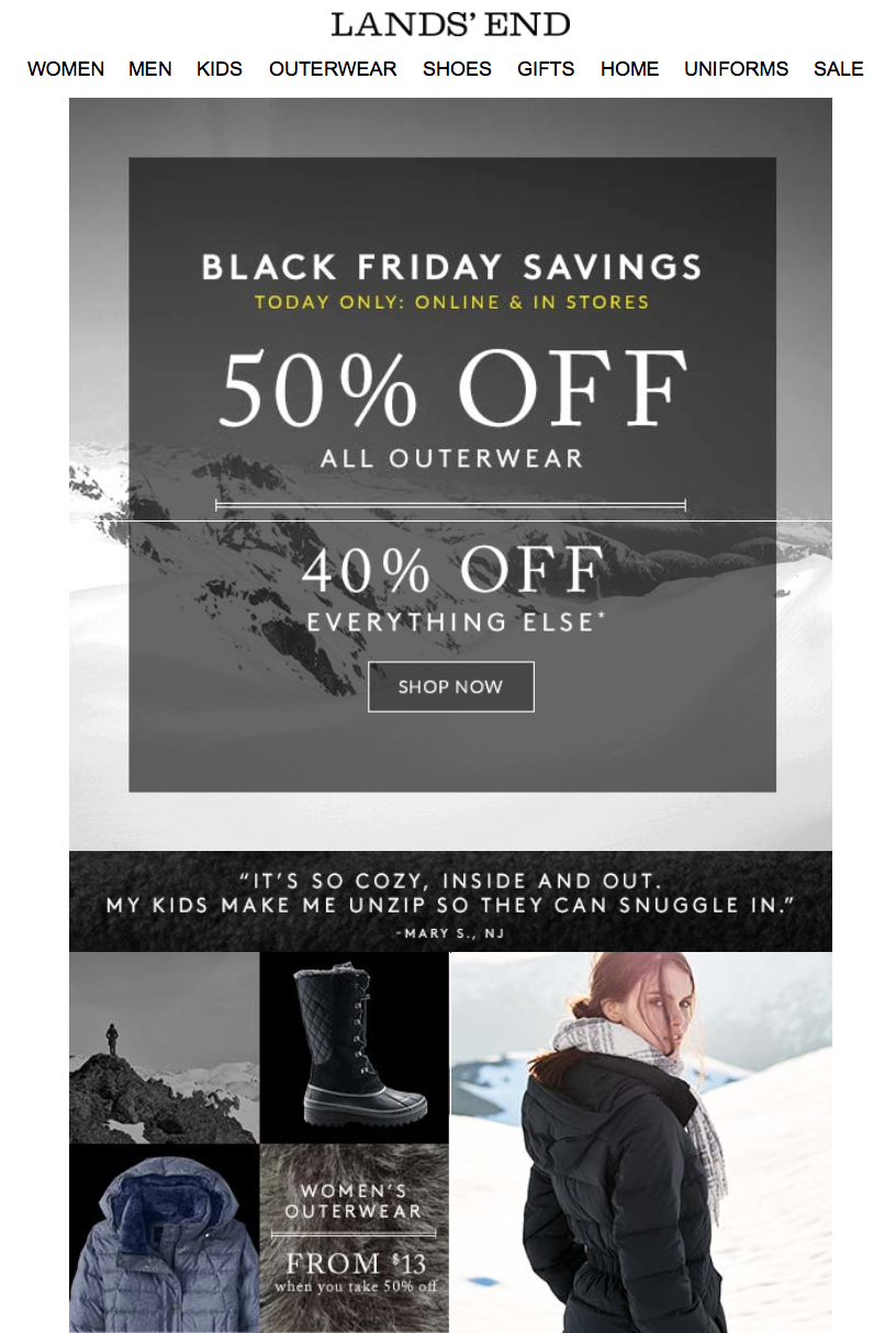 Land&#39;s End Black Friday 2018 Sale & Deals - Blacker Friday