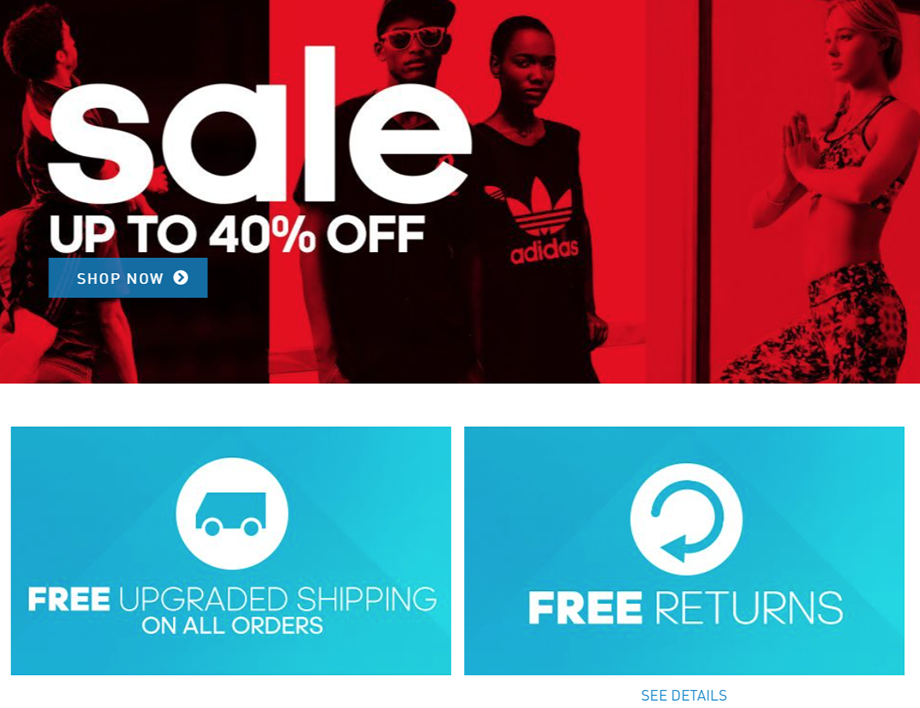 sale in adidas