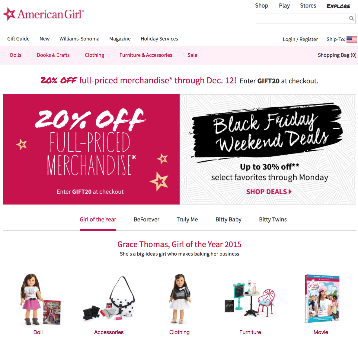 american girl store coupon