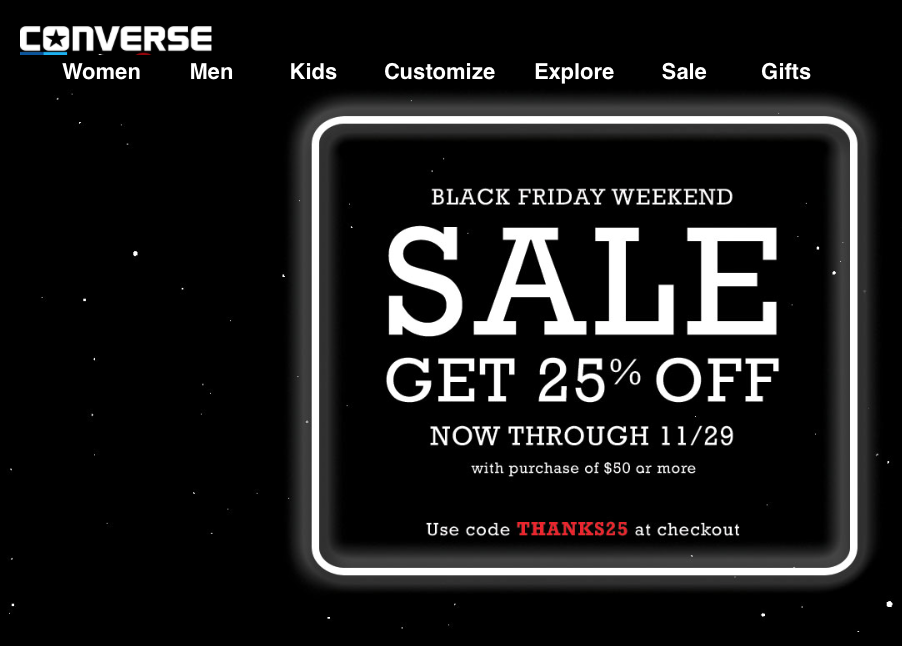 black friday converse españa