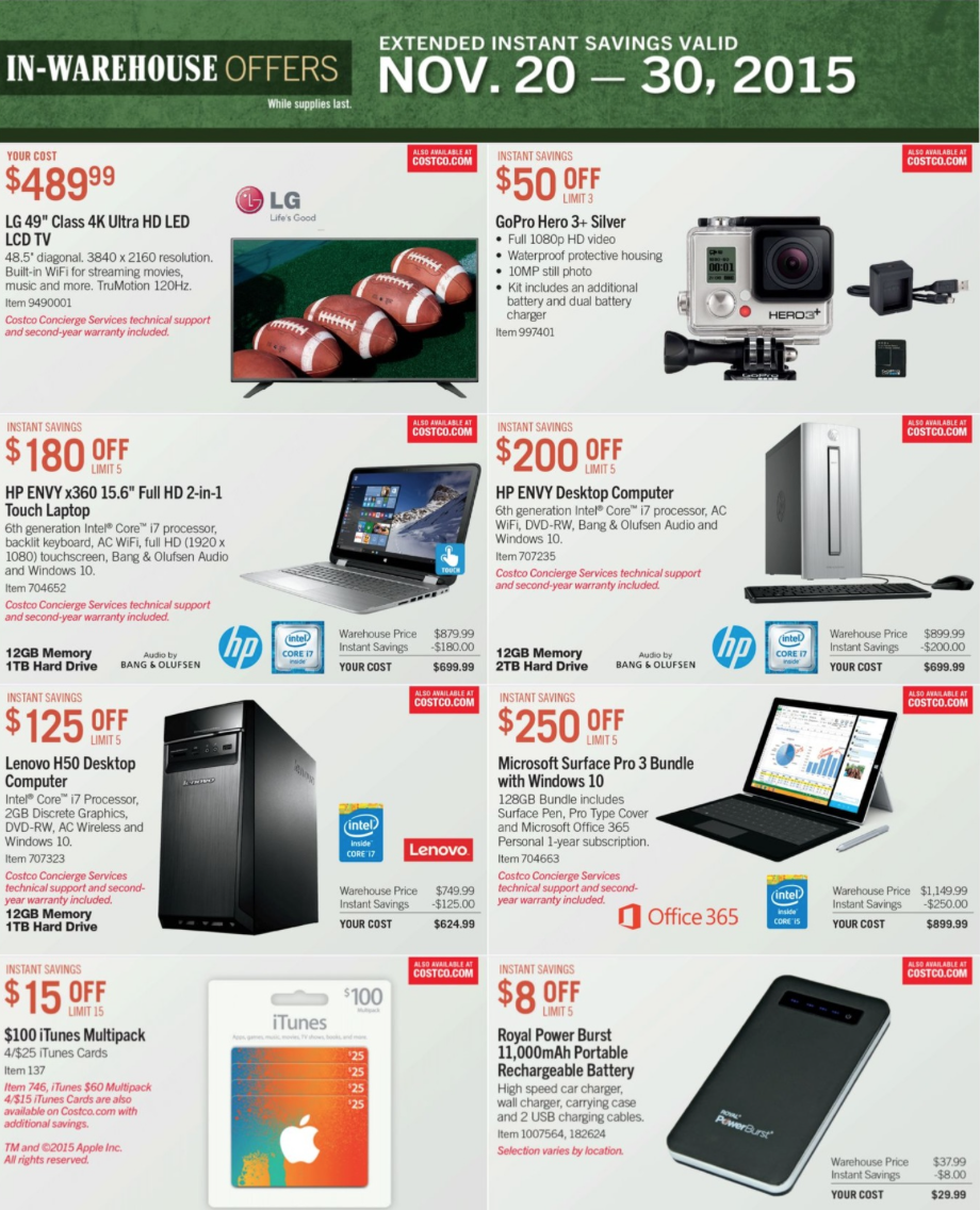 Costco&#39;s Black Friday 2019 Ad is Leaked! - Blacker Friday