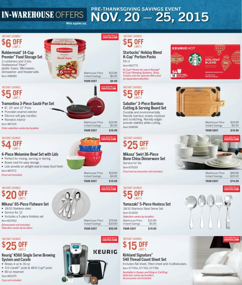 Costco&#39;s Black Friday 2020 Sale - What to Expect - Blacker Friday