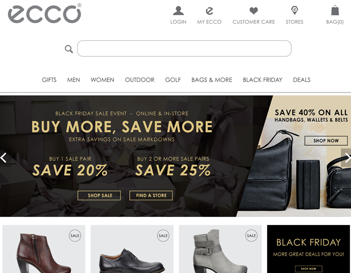 ecco black friday sale 2018