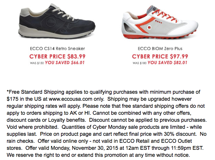 ecco shoes cyber monday sale