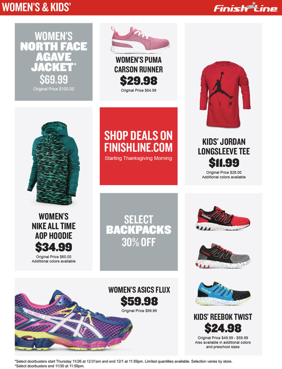 Finish Line Cyber Monday Sale 2020 