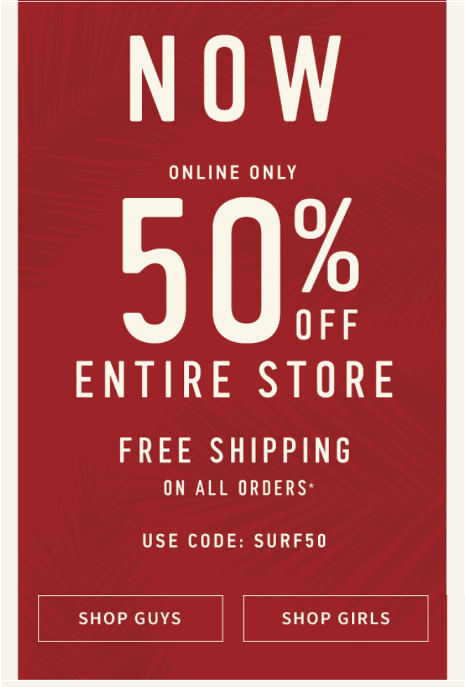 hollister cyber monday sale