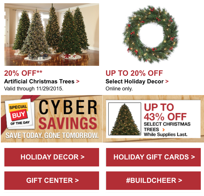 click on the page links to see this years ad scan page 1 2 3 - Home Depot Black Friday Christmas Decorations click on the page links to see this years ad scan page 1 2 3 - Home Depot Black Friday Christmas Decorations