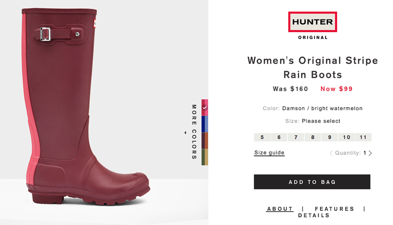 Hunter Boots Cyber Monday Sale 2020 