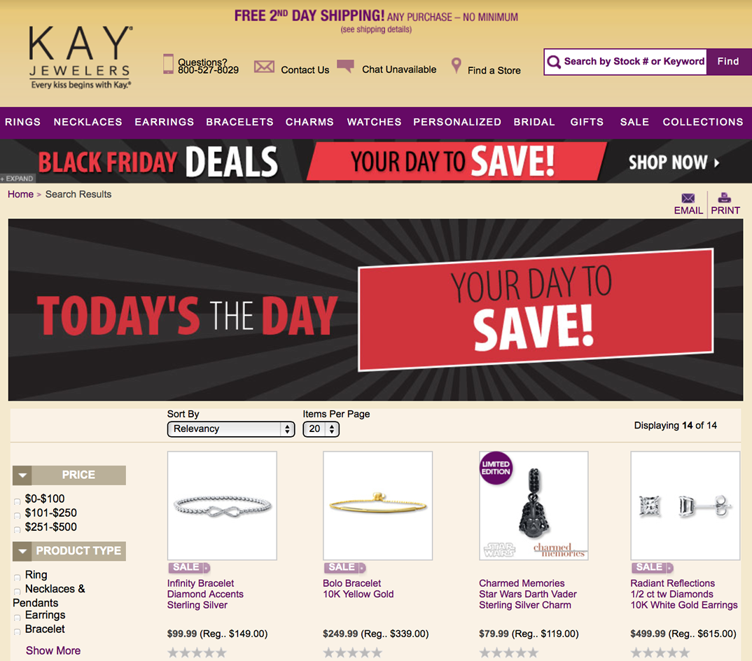 Kay Jewelers Black Friday 2018 Sale - Blacker Friday