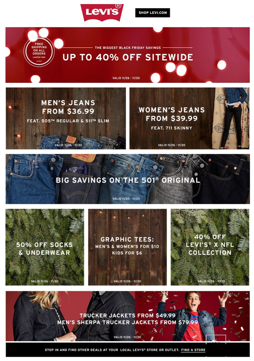 levi's black friday