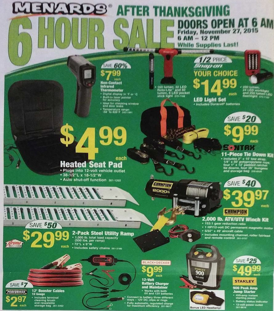 Menards Black Friday 2018 Sale & Deals - Page 11 of 17 - Blacker Friday