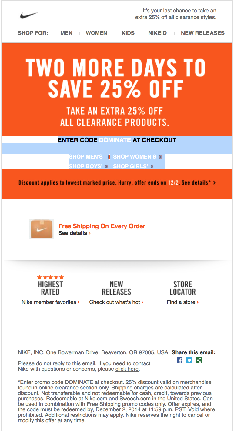 nike outlet cyber monday