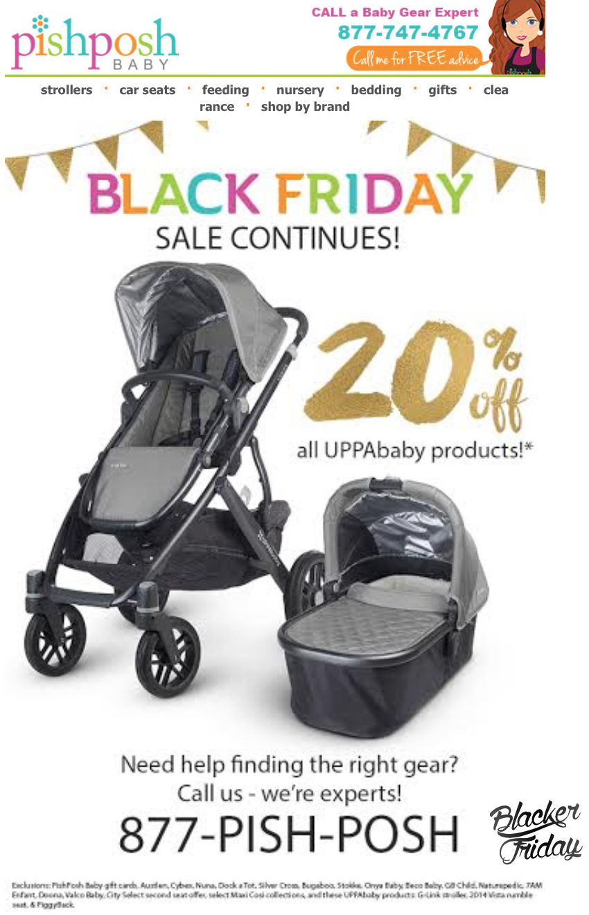 uppababy vista sale black friday