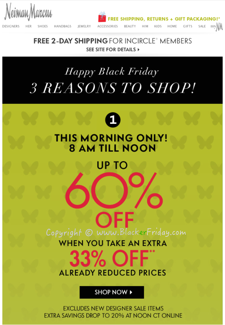 Neiman Marcus Black Friday 2019 Sale & Deals - Blacker Friday