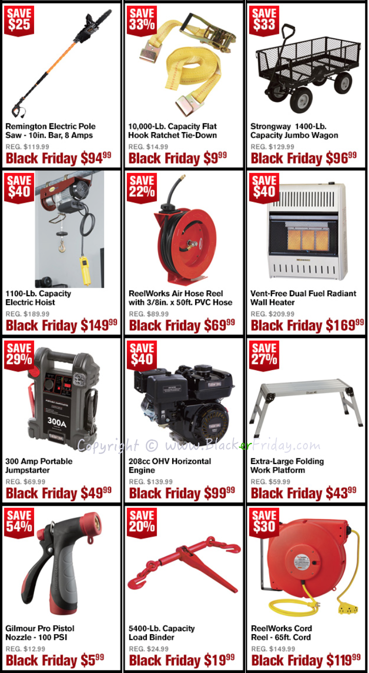 Northern Tool Black Friday 2020 Sale - What to Expect - Blacker Friday