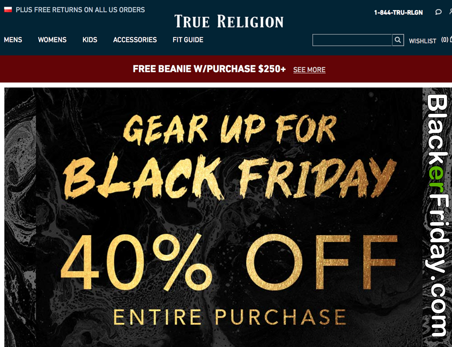 true religion black friday sale 2018