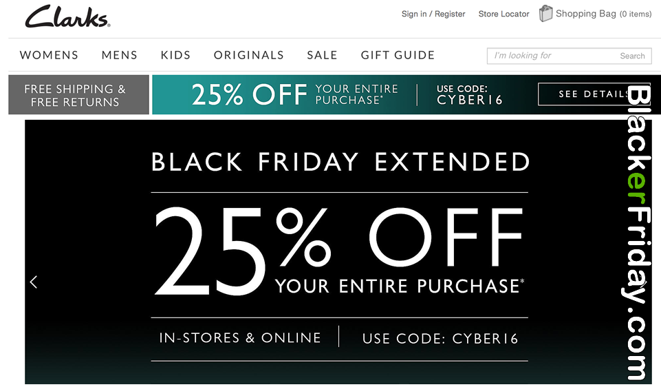 clarks black friday 2014