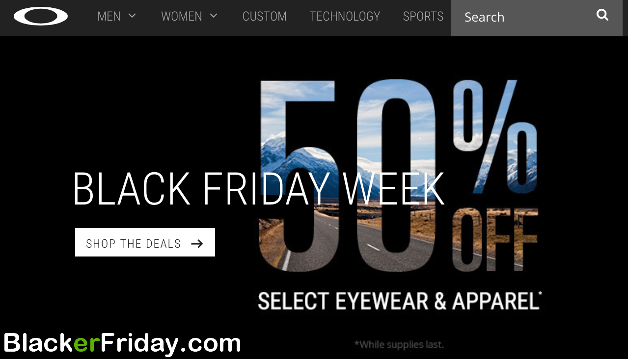 oakley black friday 2018