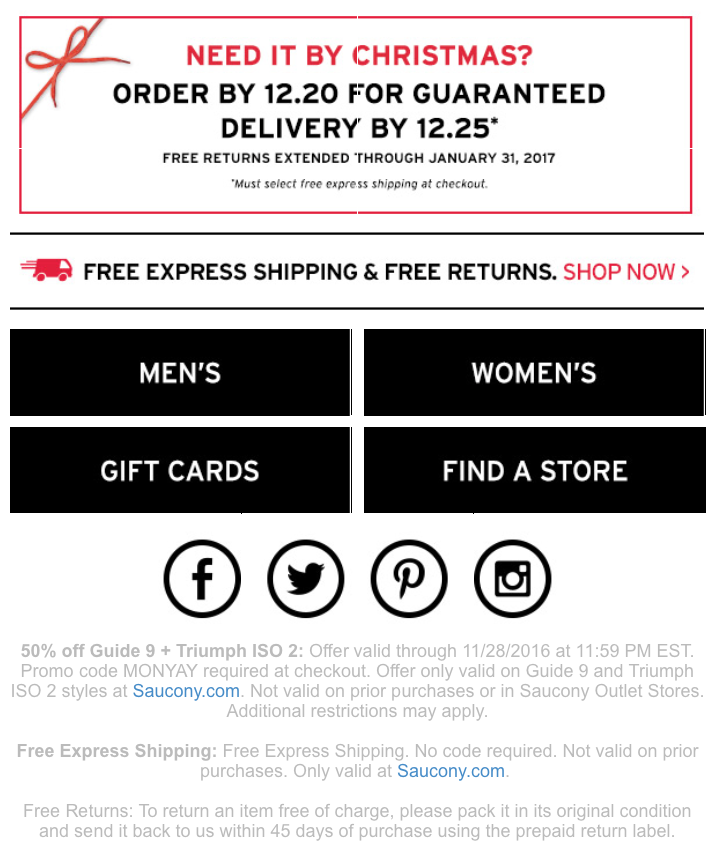 saucony promo code 2017