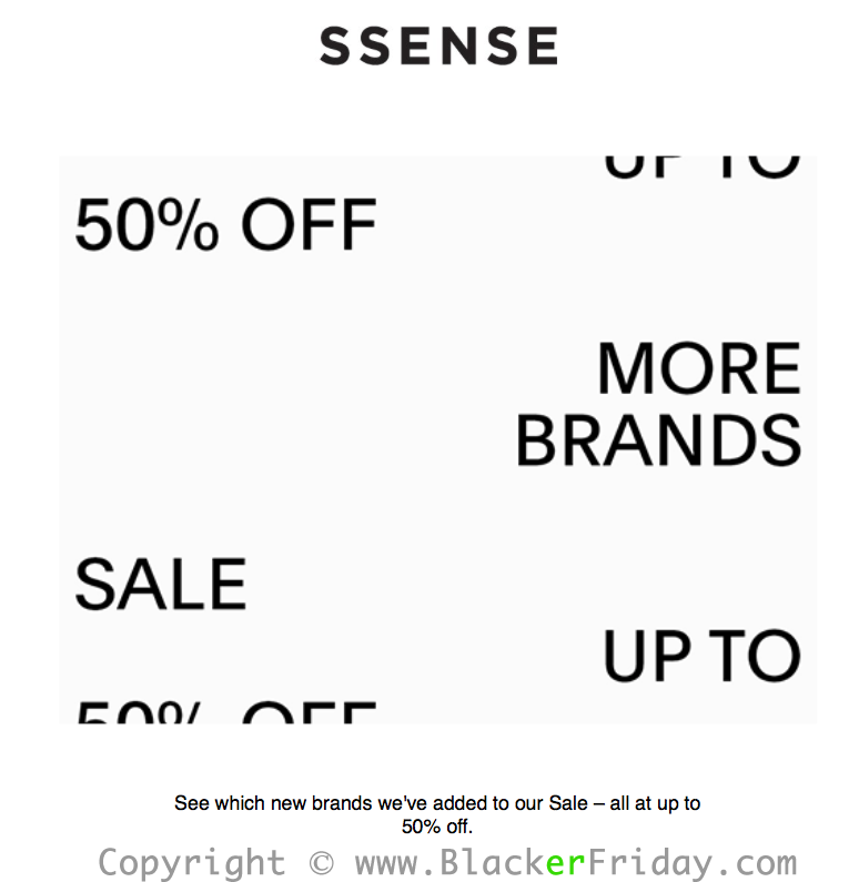 Ssense Black Friday 2021 Sale - What to 