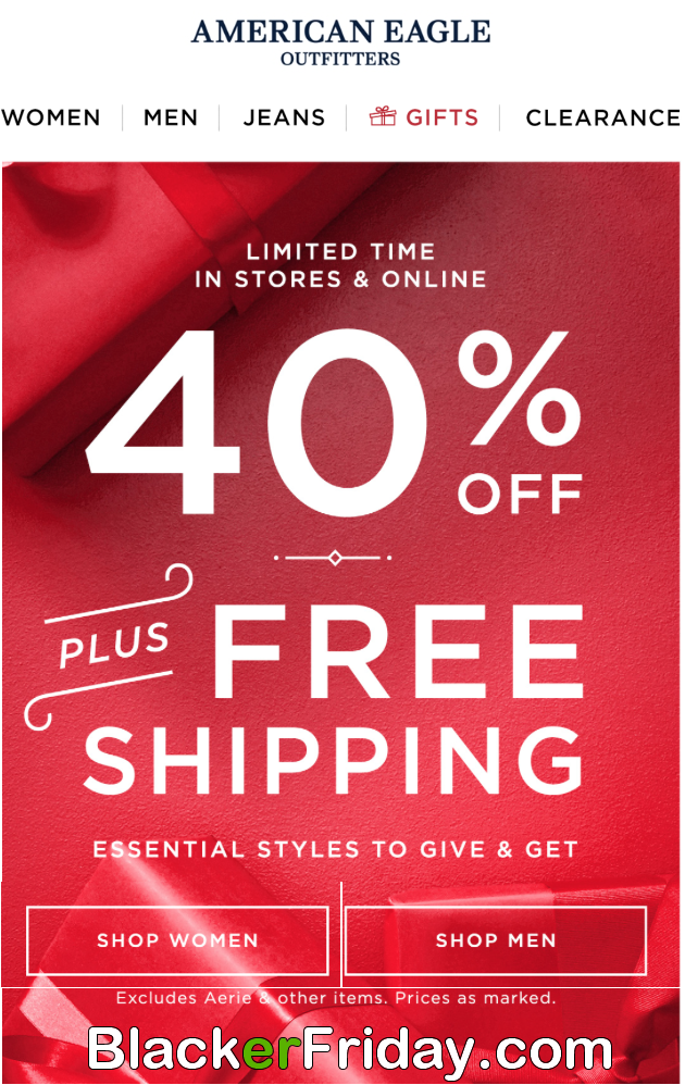 American Eagle Outfitters Black Friday 2018 Sale & Deals - Blacker Friday