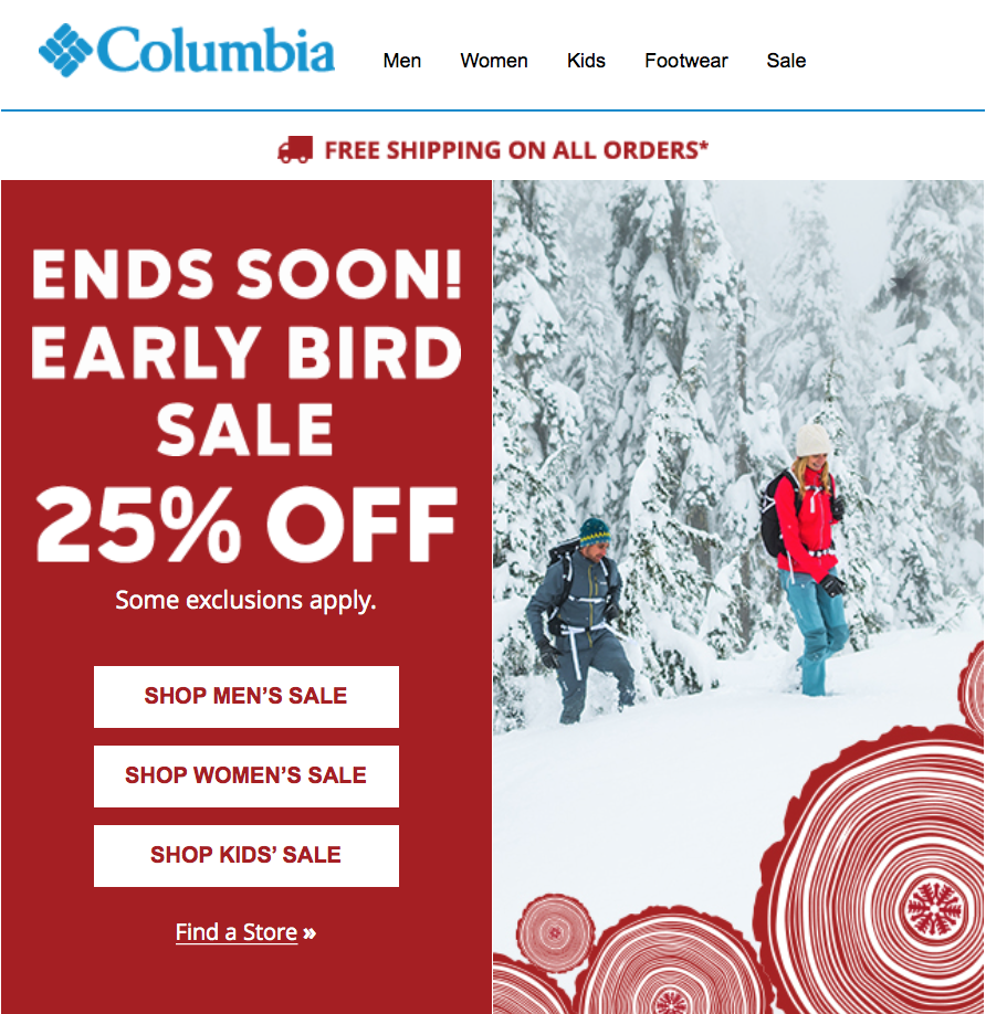 columbia jackets black friday sale