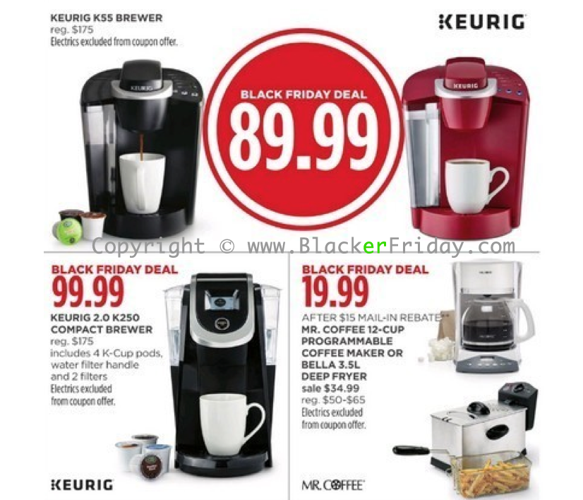 Keurig Black Friday 2018 Sale & K-Cup Coffee Brewer Deals ...