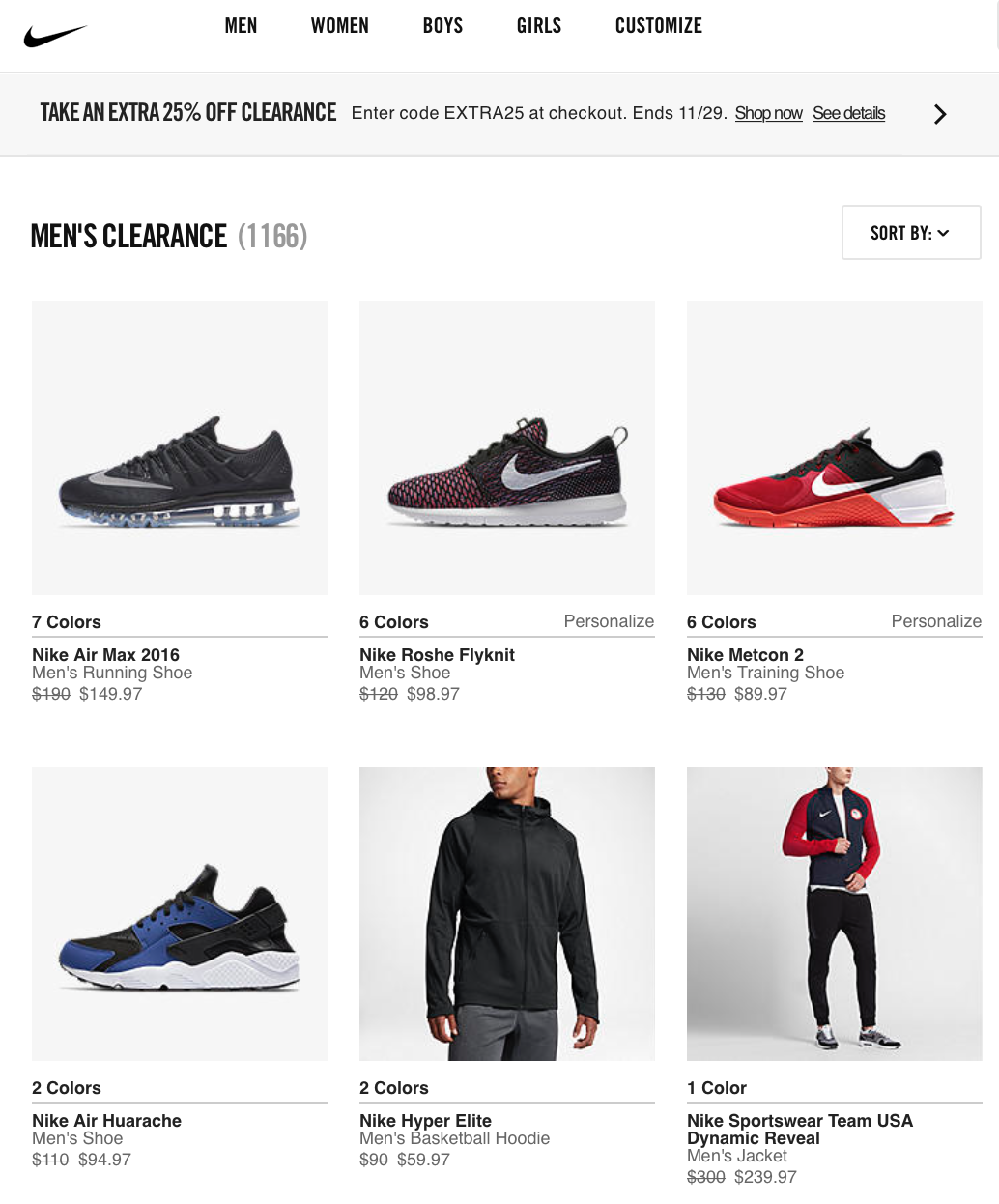 black friday nike adidas