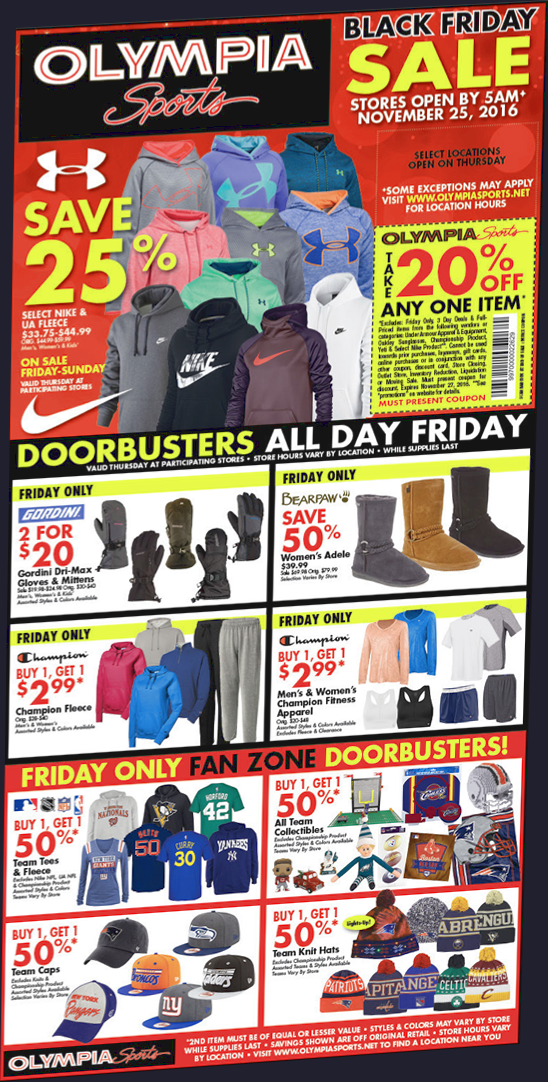 sports for olympia sports black friday 2016 www sportssrc com olympia sports sales flyer