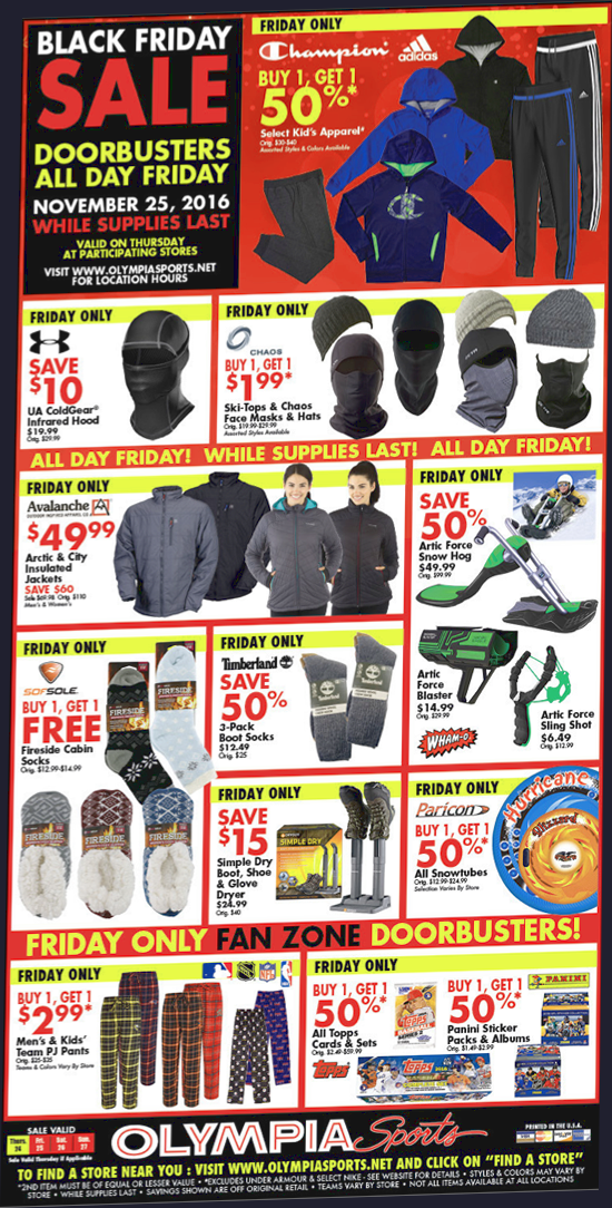 sports for olympia sports 2016 www sportssrc com olympia sports sales flyer
