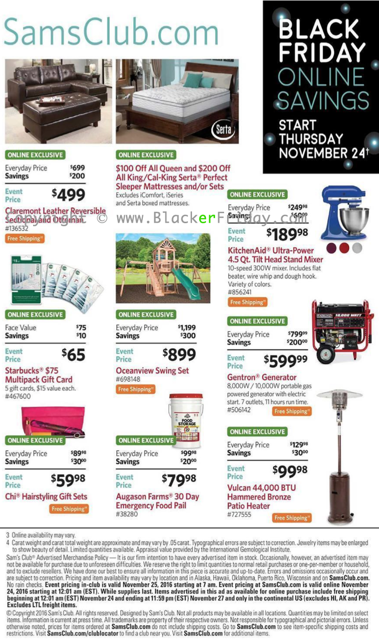 Sam&#39;s Club Black Friday 2018 Ad & Store Hours - Blacker Friday