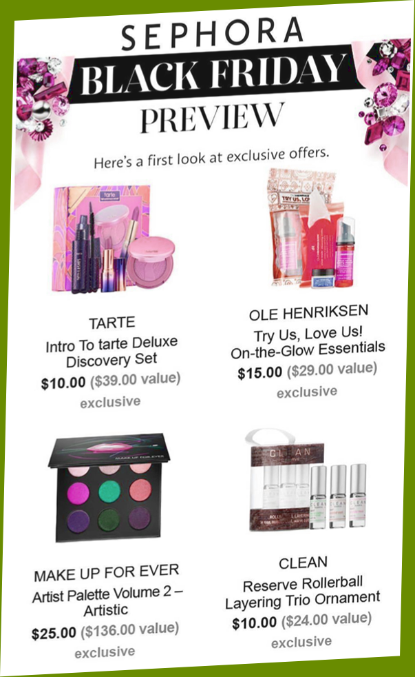 Us sale sephora Sephora sale: