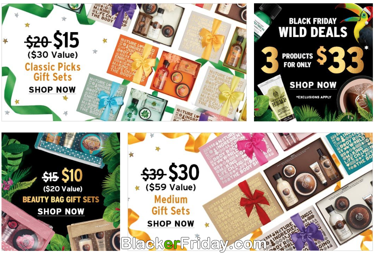 The Body Shop Black Friday 2019 Ad, Sale & Tote Bag Deal - Blacker Friday