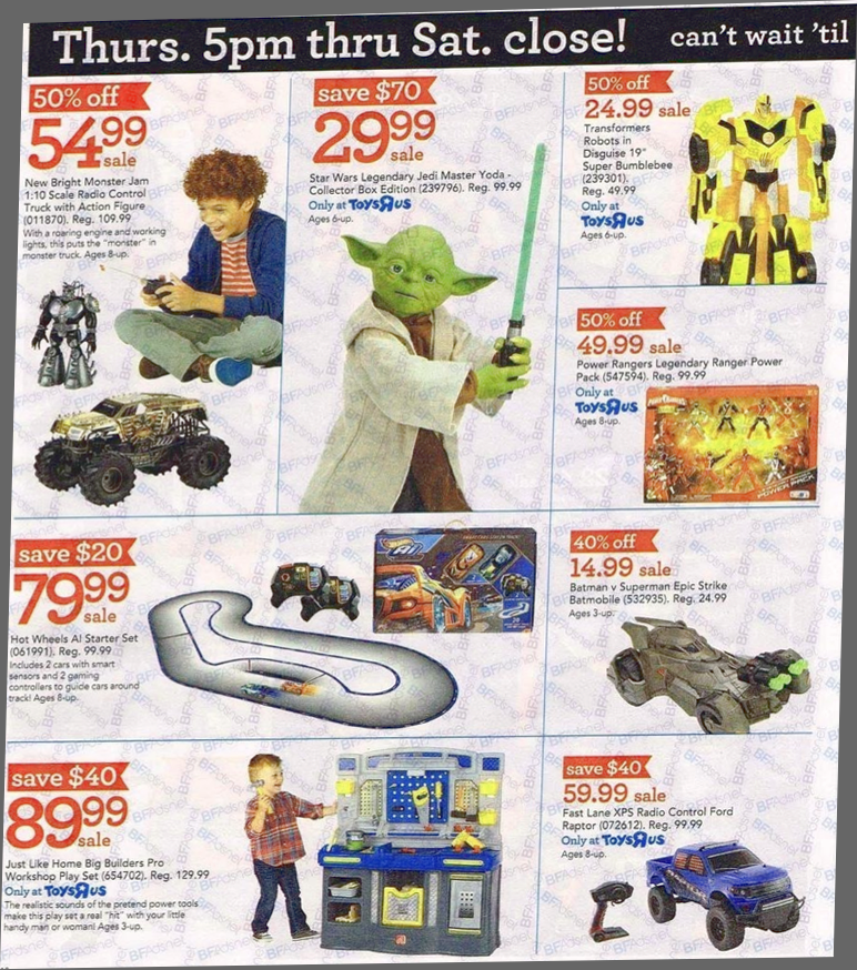 Toys R Us Black Friday 2019 Ad & Sale Details - Blacker Friday