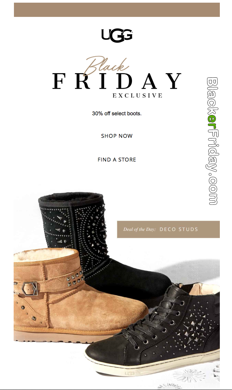 uggs mens black friday